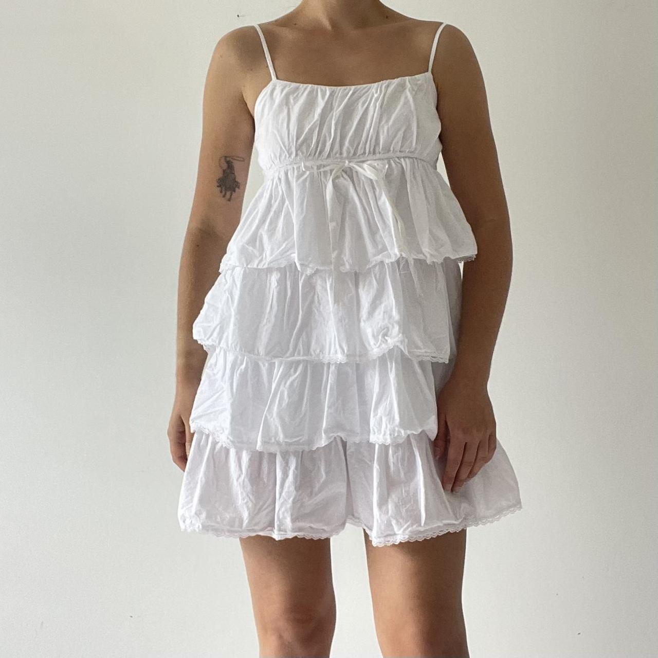 Ruffle Mini Dress – Talia Rose Vintage