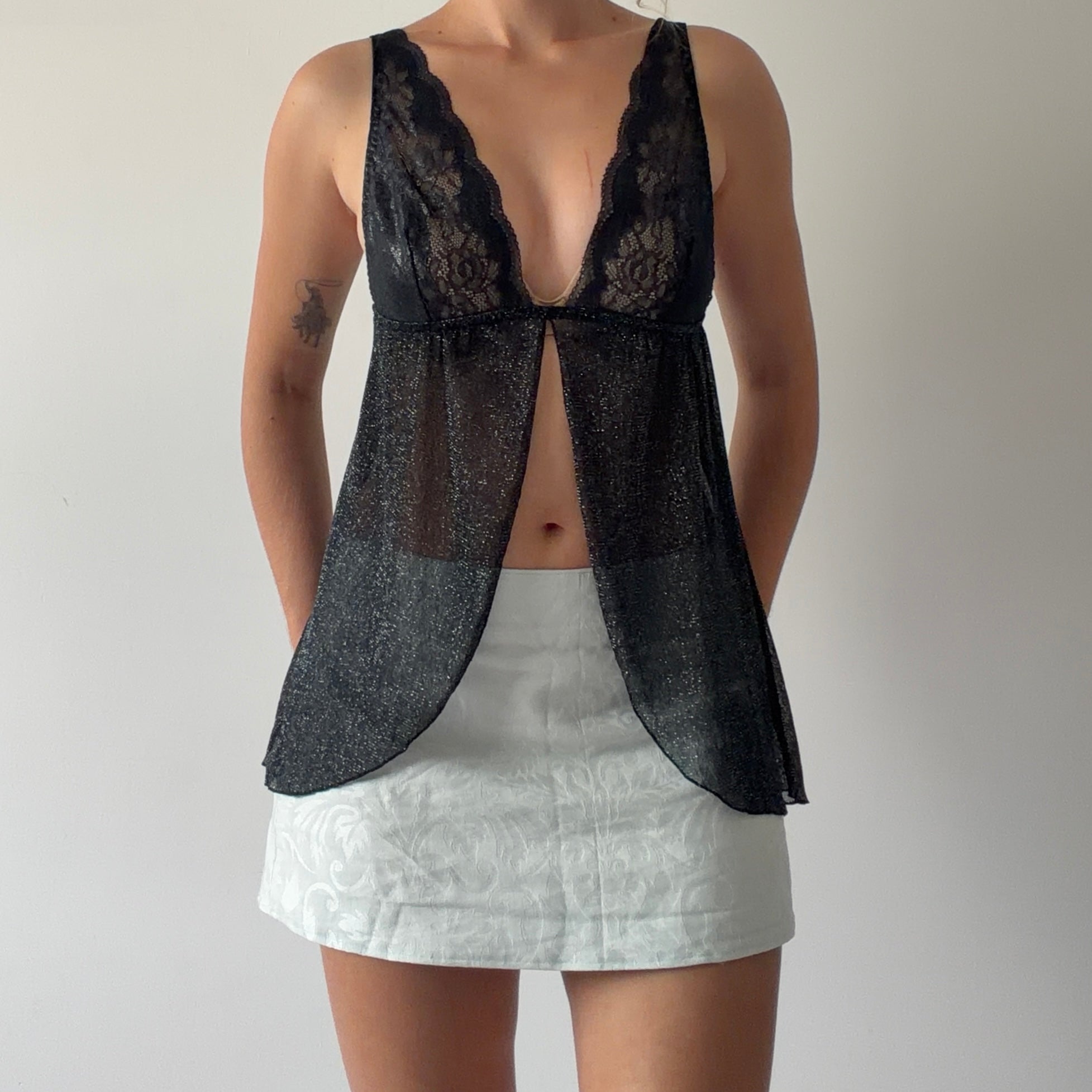La Senza Glitter Babydoll Cami | 8-10