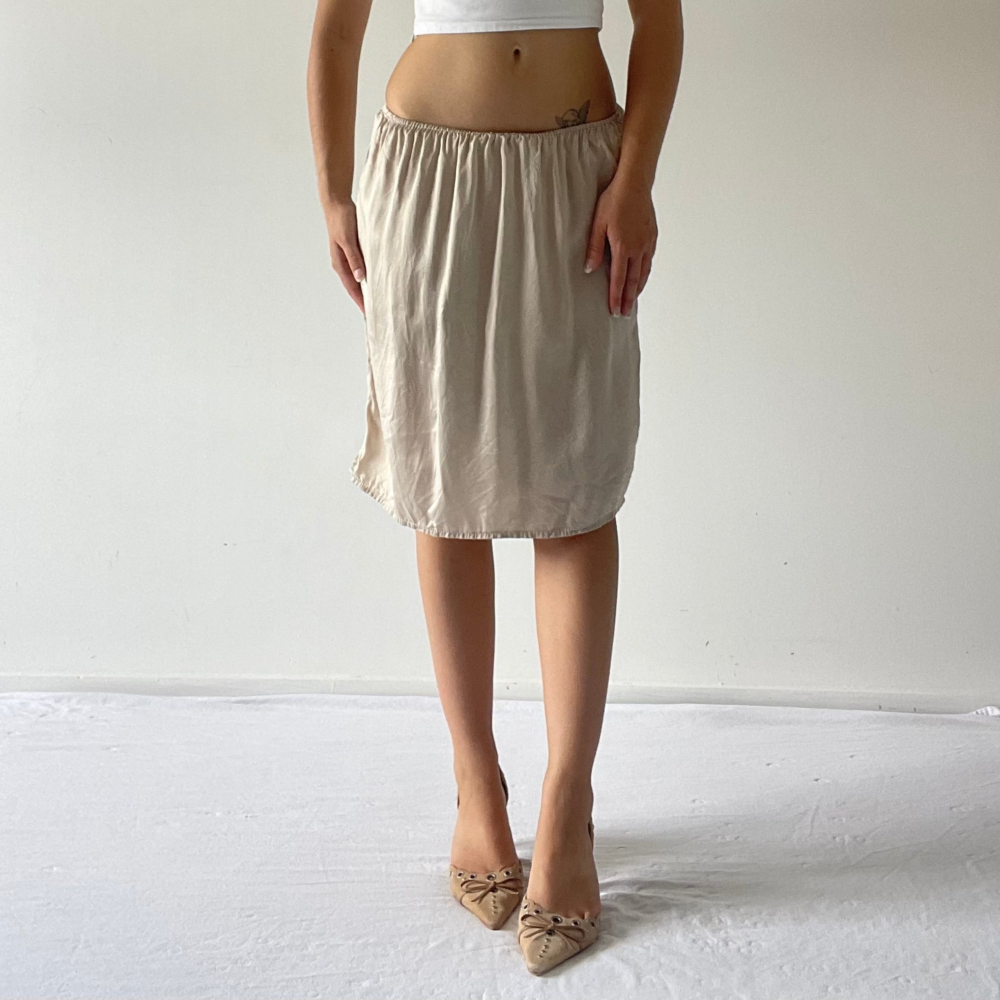 Silk Slip Skirt | 6-10