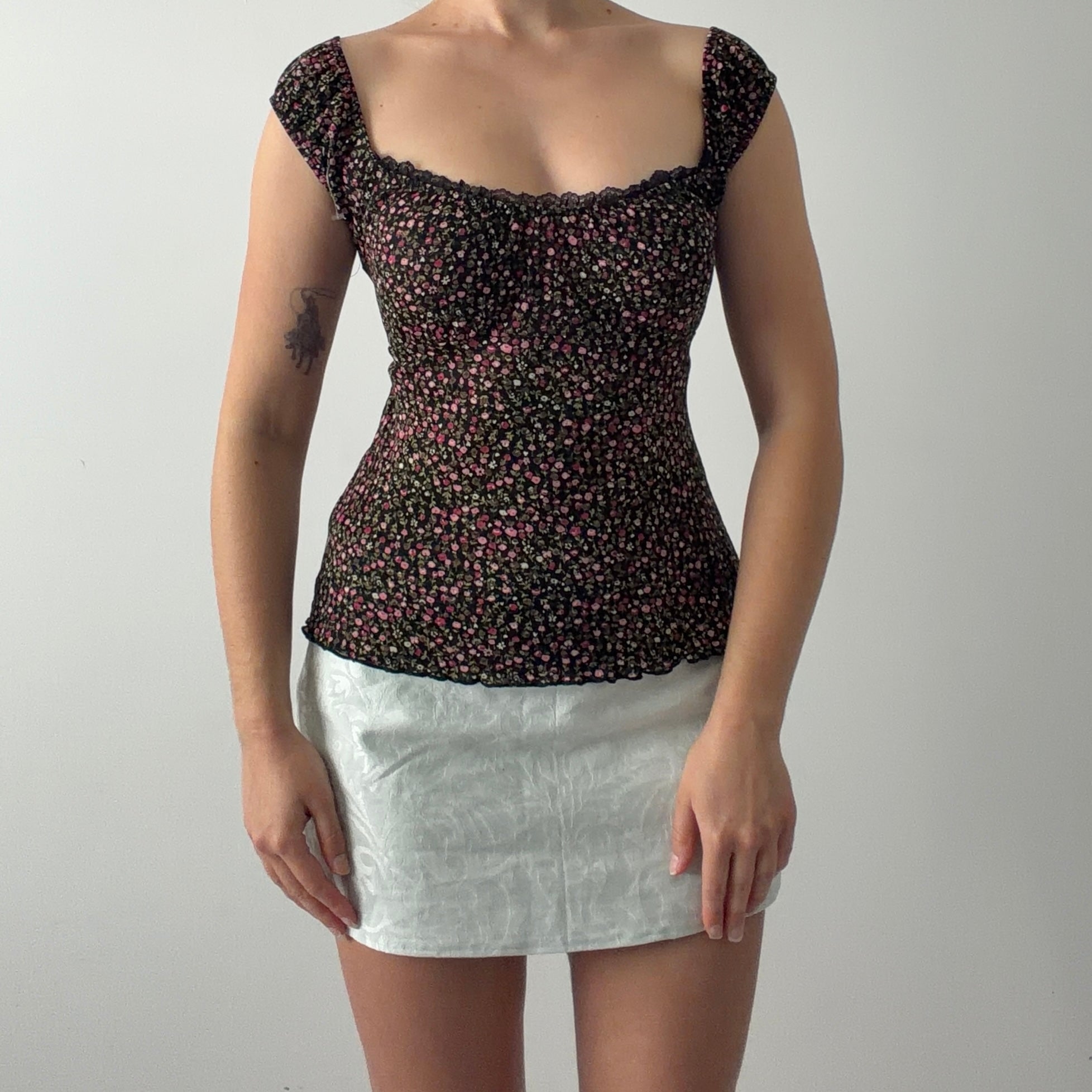 Self Esteem Babydoll Top | S