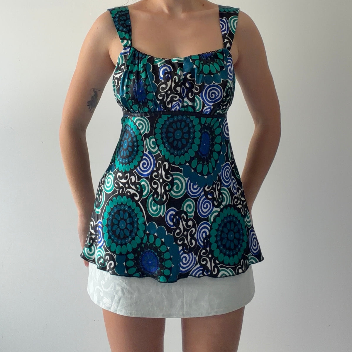 Iz Byer Babydoll Cami | 6-8