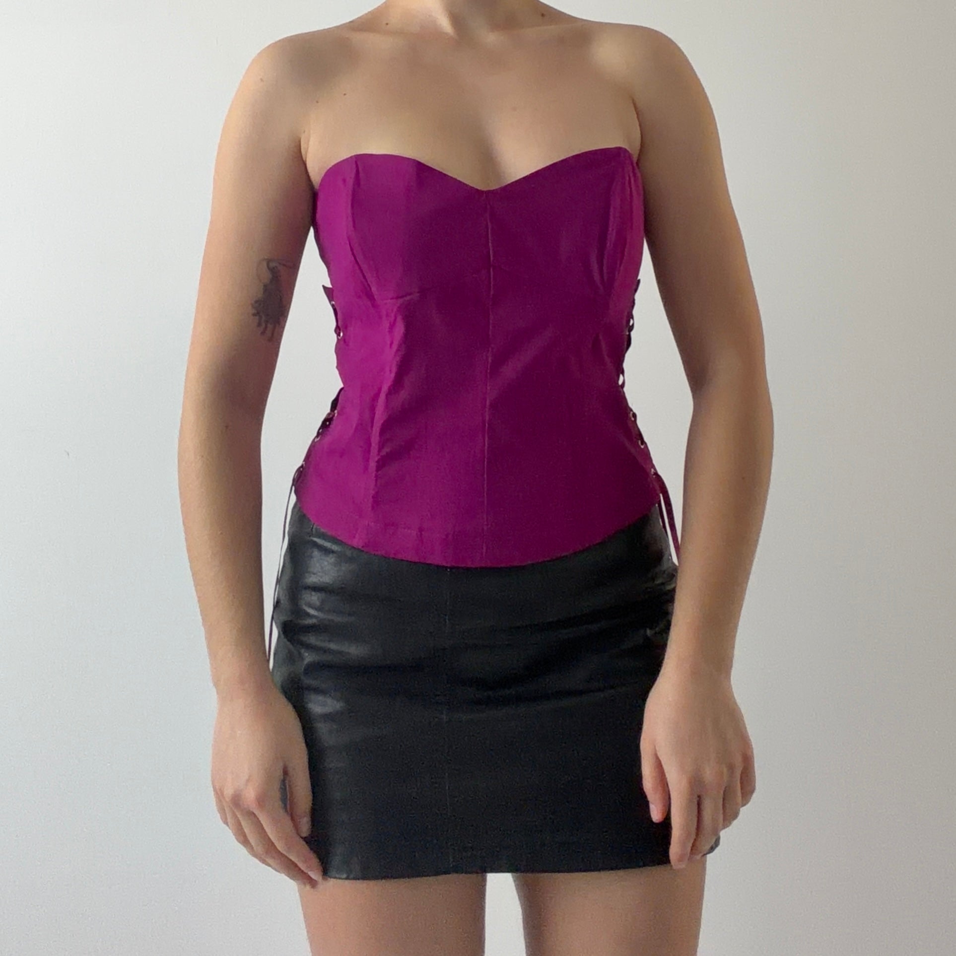 Oasis Strapless Corset Top | 10-12