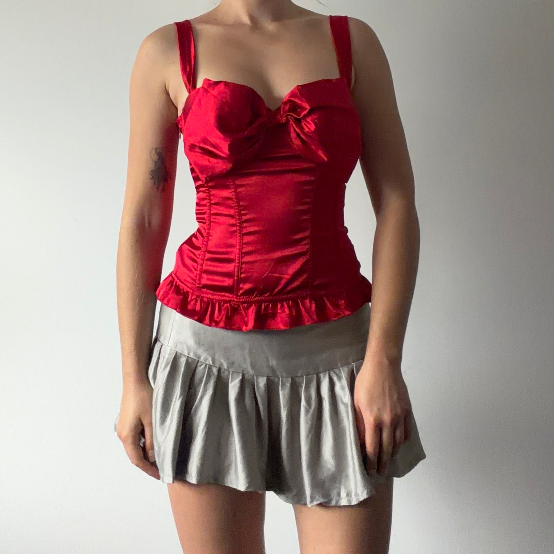No Excuse Satin Bow Corset | 6-8 C