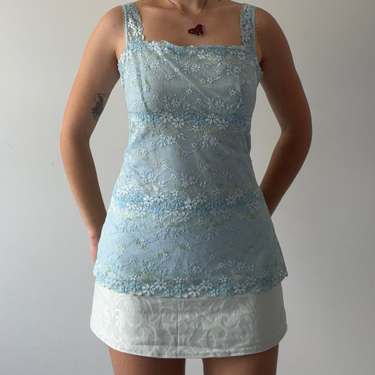 Arianne Lace Babydoll Cami | M-L