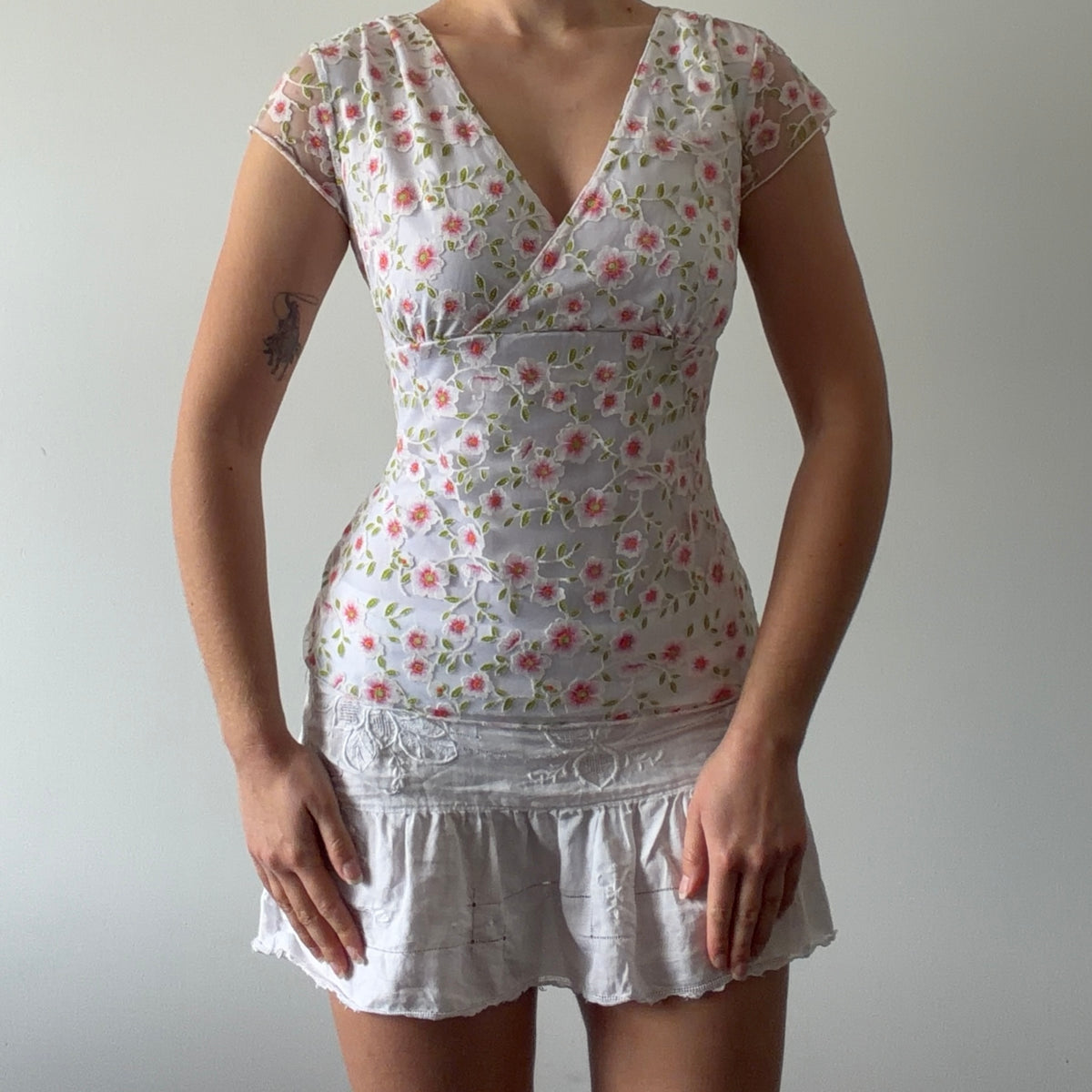 Wrapper Babydoll Top | M