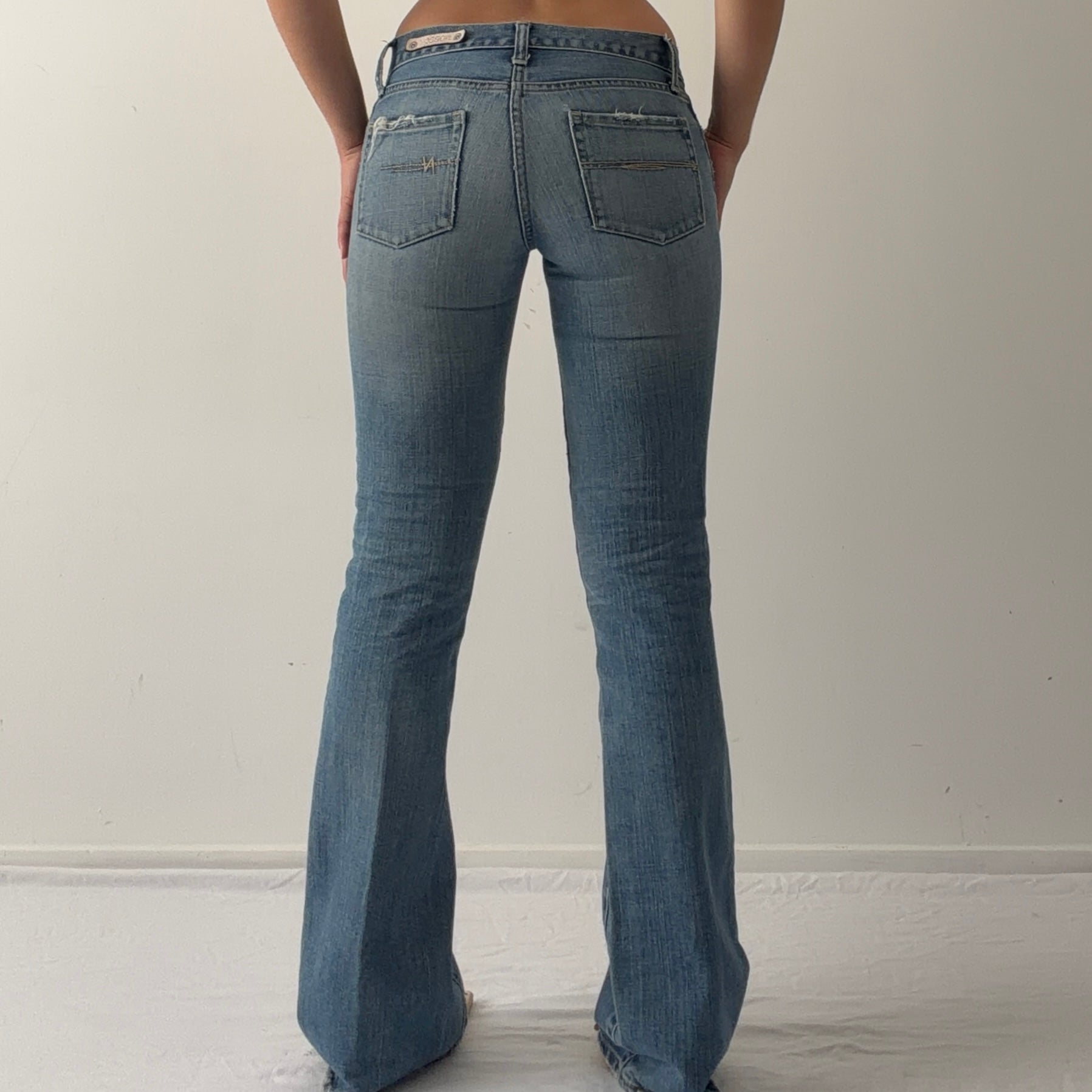 Nobody Low Rise Bootcut Jeans | Made in Australia | XS