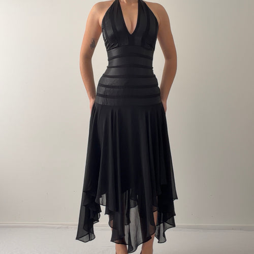 Positive Attitude Handkerchief Dress | XS