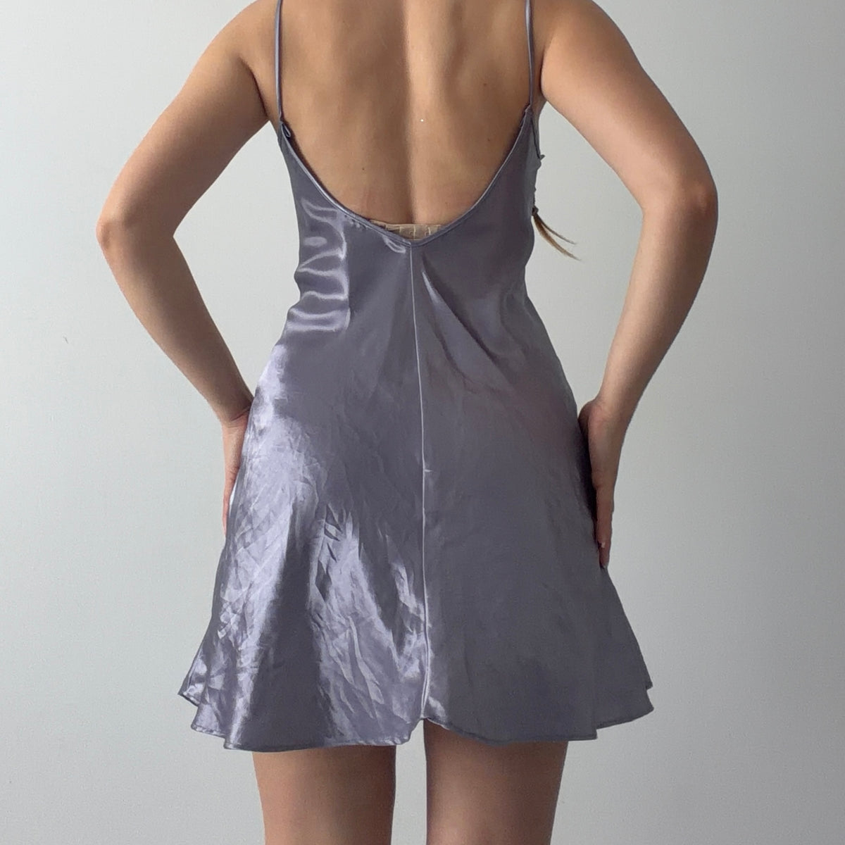 Inner Most Lilac Slip Dress | L