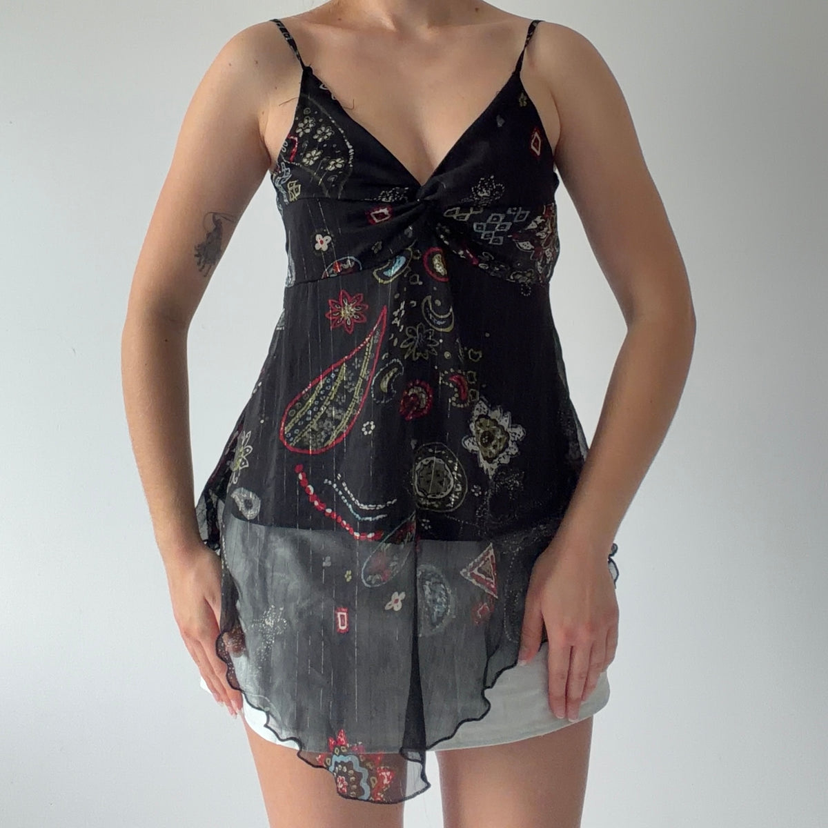 A. Joy Paisley Cami | S