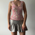 New Look Crochet Sequin Top | S