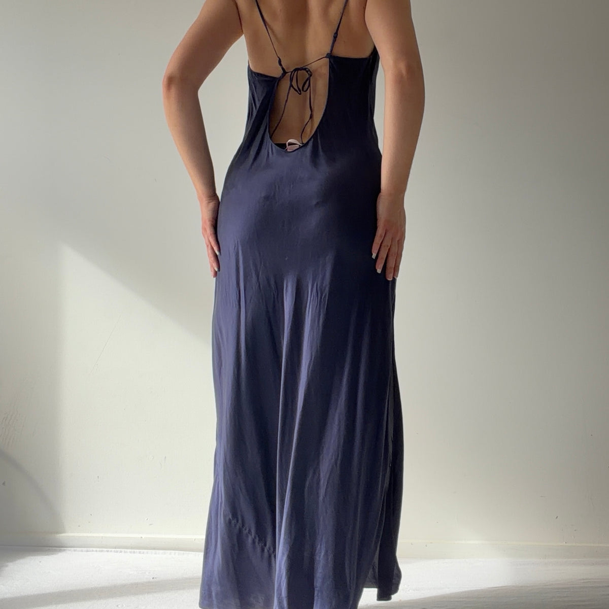 Victoria's Secret Silk Maxi Dress | M-L
