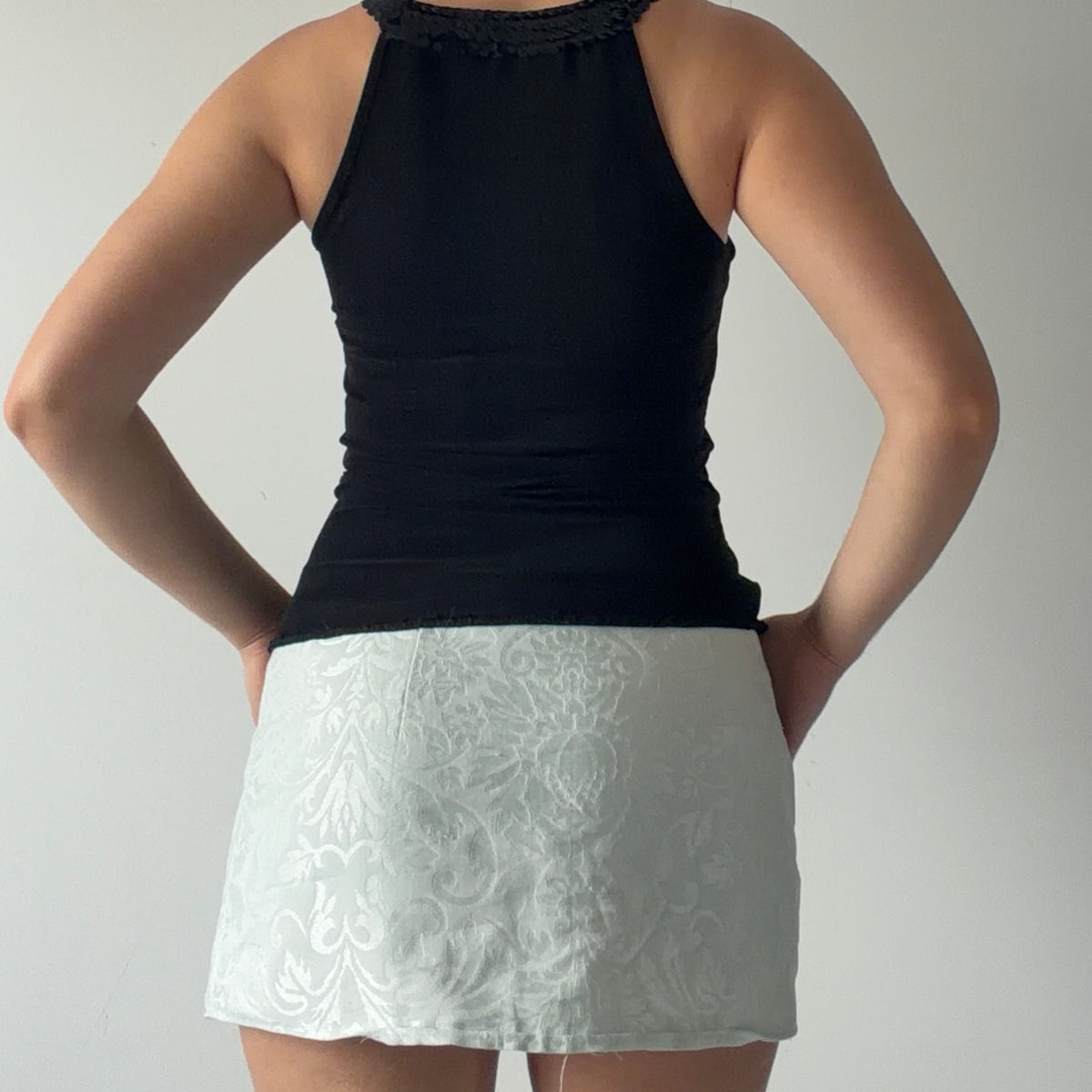 Sequin Ruched Cami | S