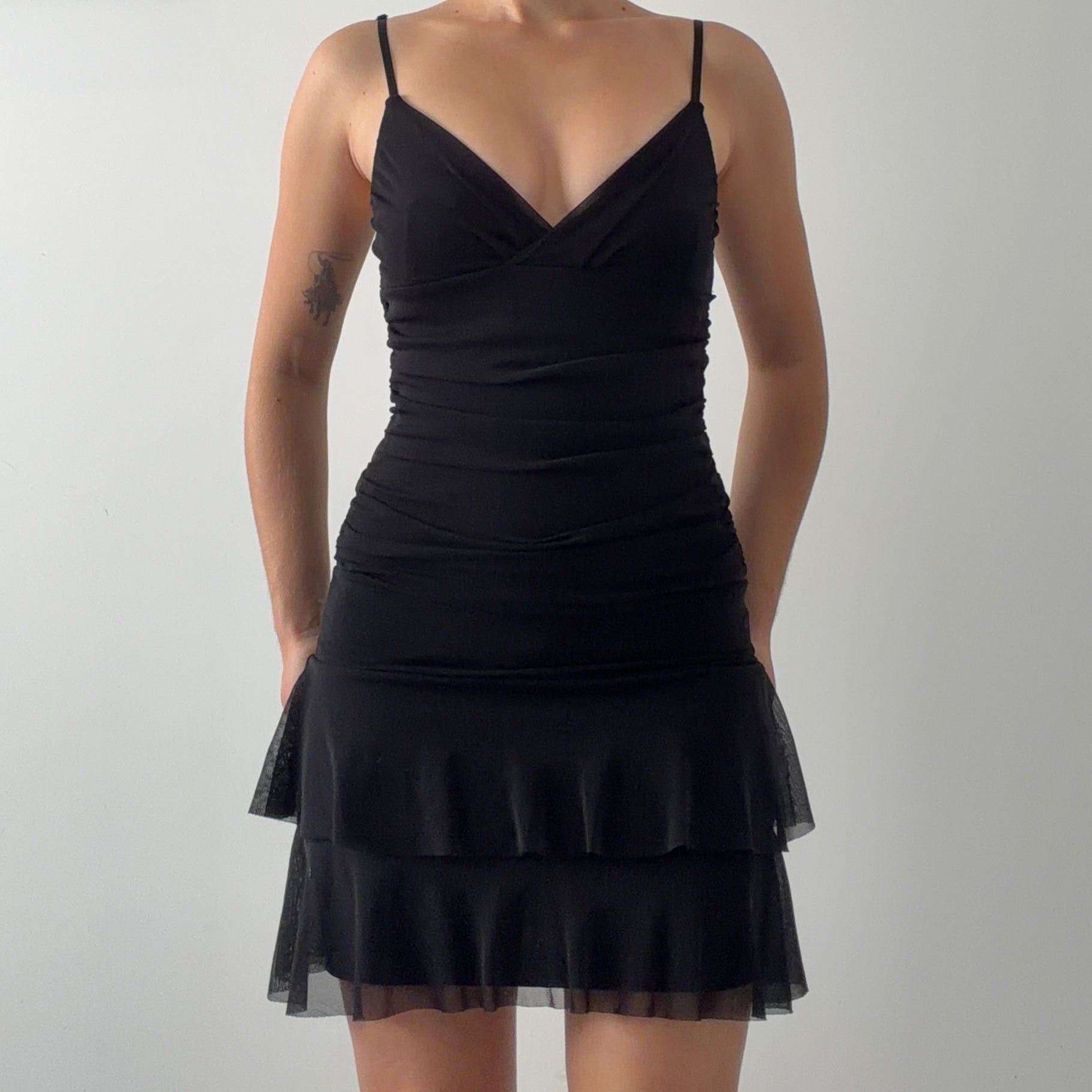 Pimkie Mini Ruffle Dress | S