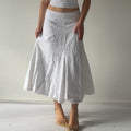 Linen Midi Skirt | S