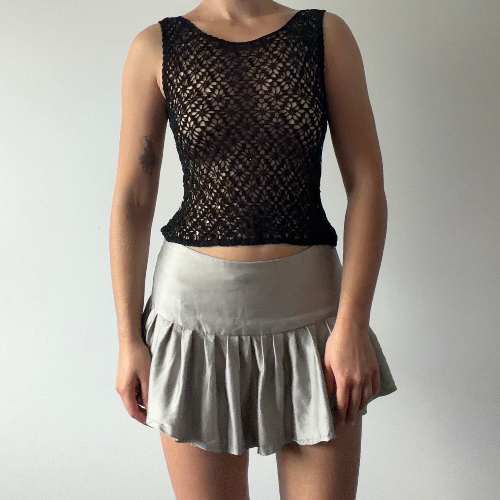 Crochet Sequin Top | 6-8