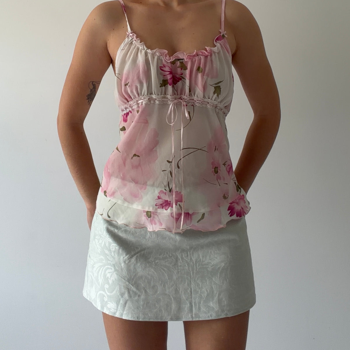 Floral Babydoll Cami | M