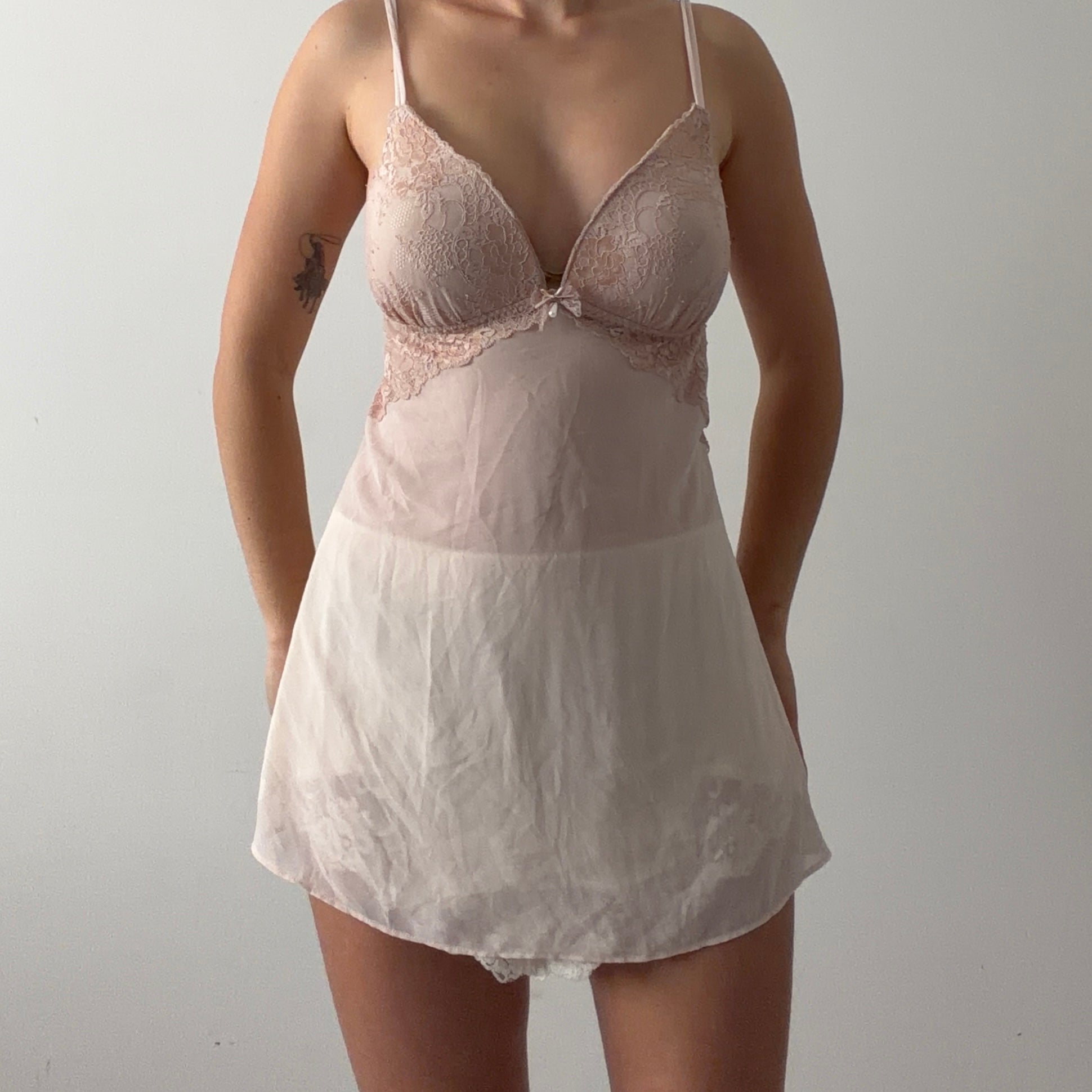 Linea Donatella Babydoll Slip Dress | L