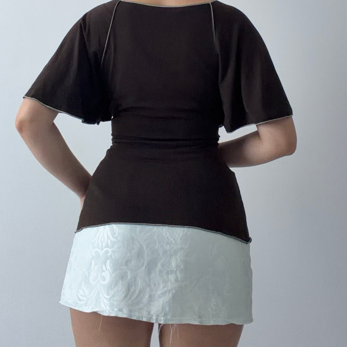 Max Studio Floaty Sleeve Top | M-L