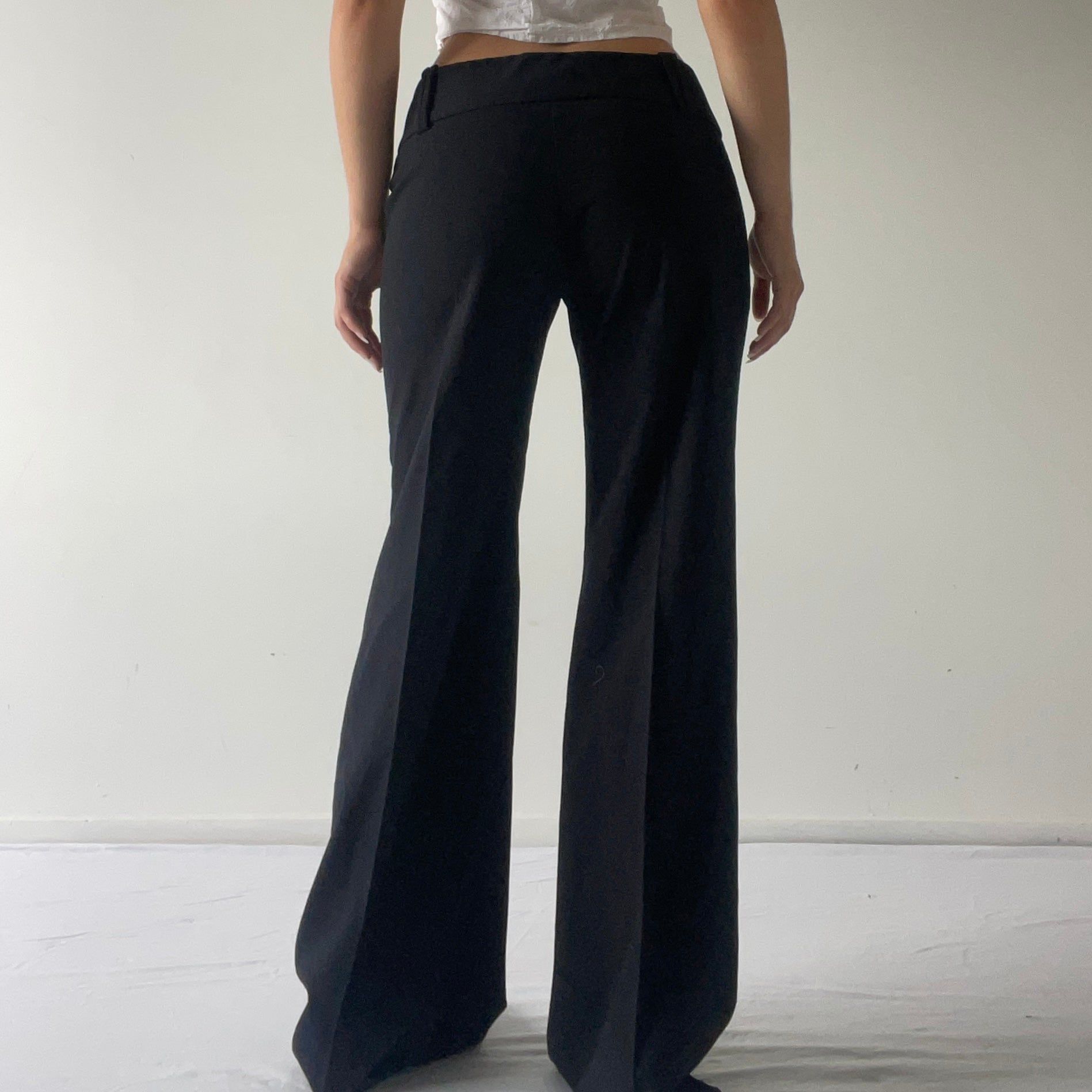 Cue Low Rise Wide Leg Pants | 8-10