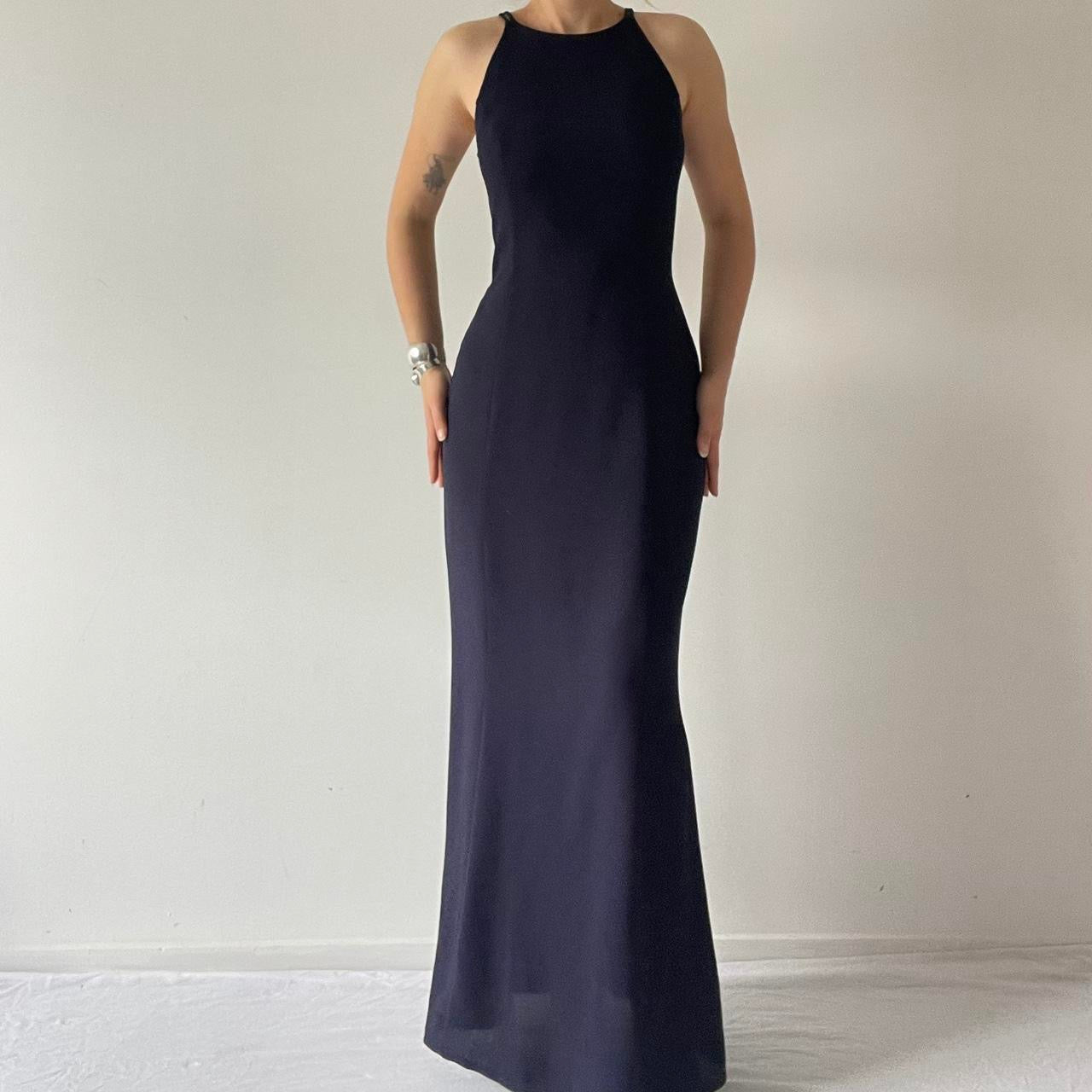 Stax Boat Maxi Dress | Made in NZ | 8-10