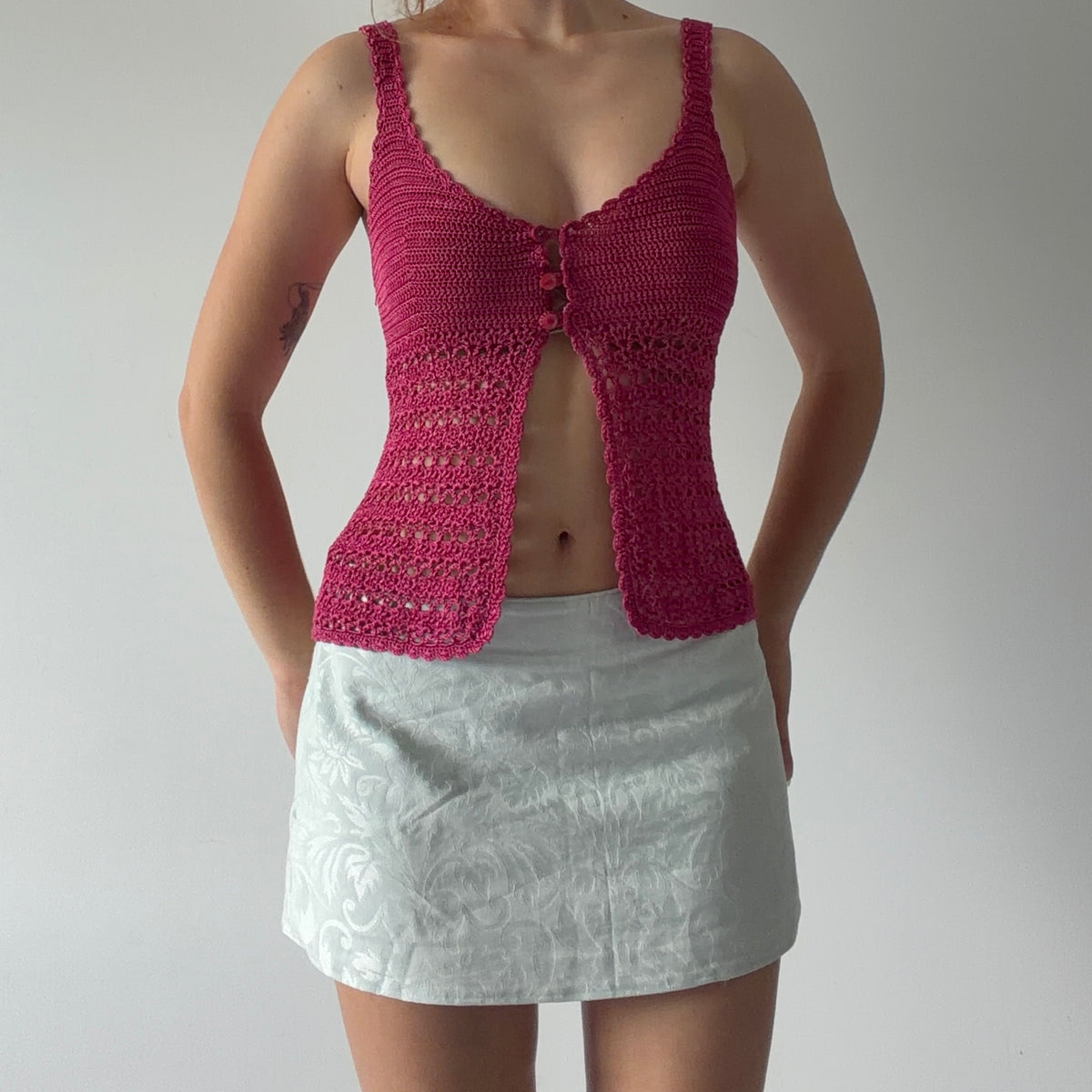 Cruise Australia Crochet Cami | S-M