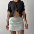 Kookai Silk Bolero Top | S