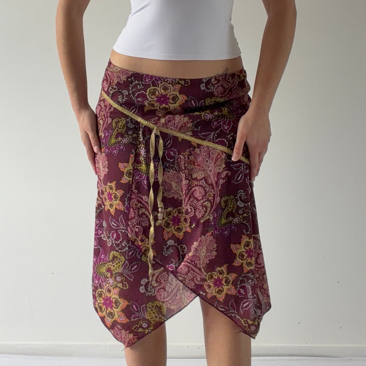 Luna Chix Mesh Midi Skirt | S