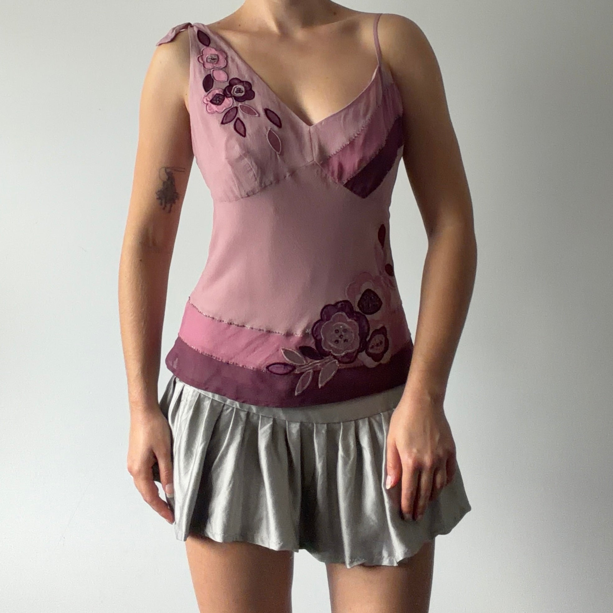 Murier Silk Cami Top | 8-10