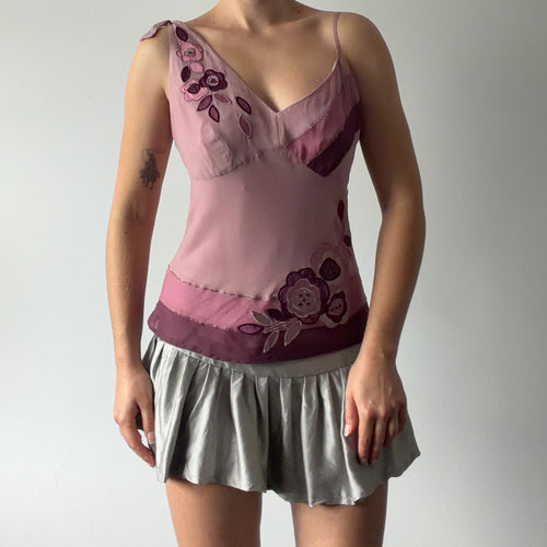 Murier Silk Cami Top | 8-10