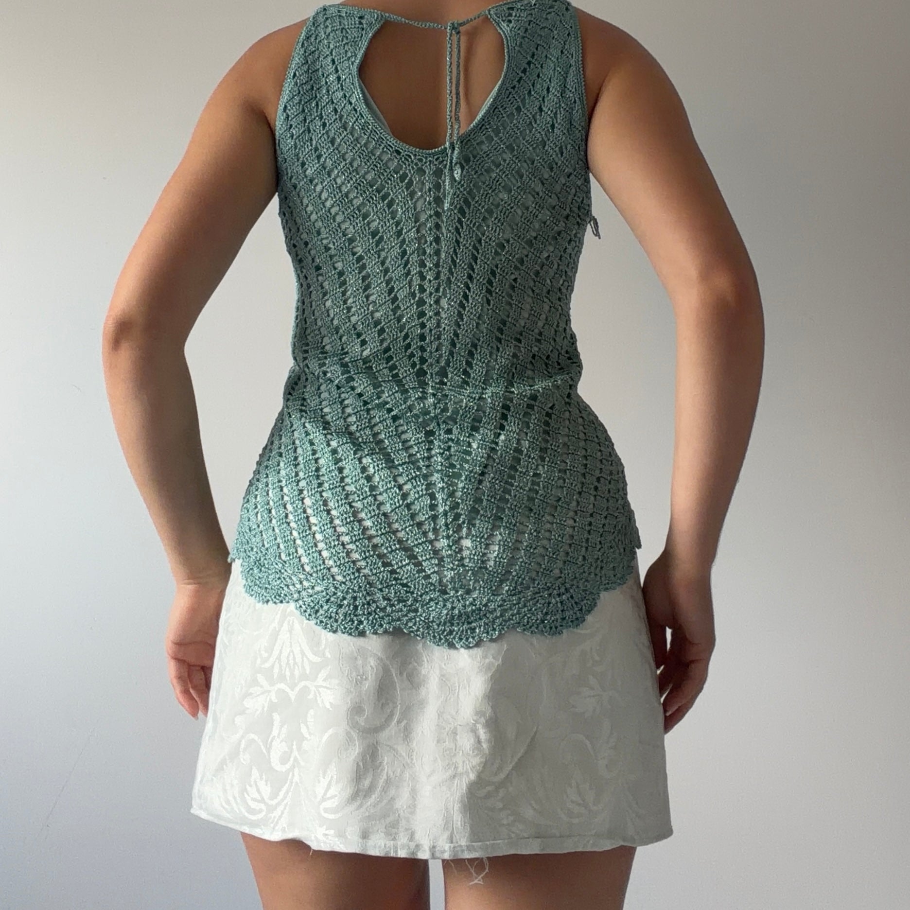Next Glittery Crochet Top | 10-12