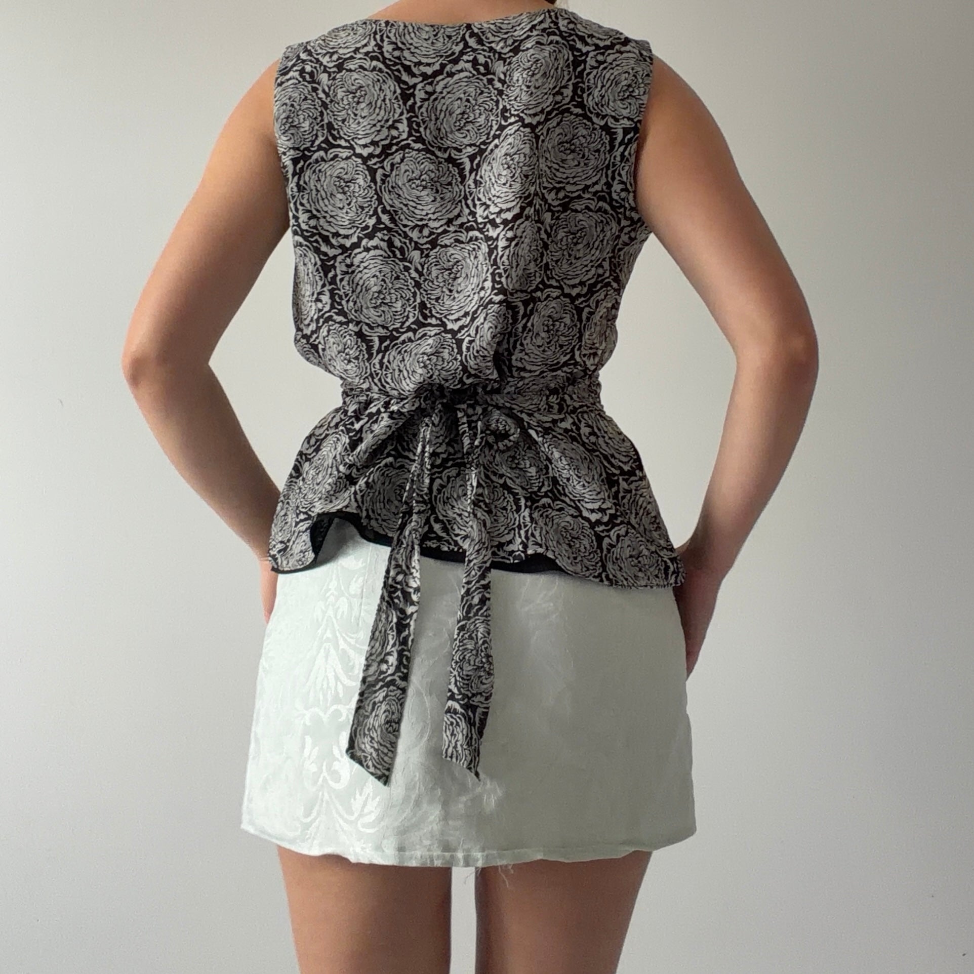 Ann Taylor Silk Babydoll Top | 8-10