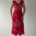 Robbie Bee Silk Midi Dress | 12-14