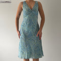 Ann Taylor Silk Midi Dress | L