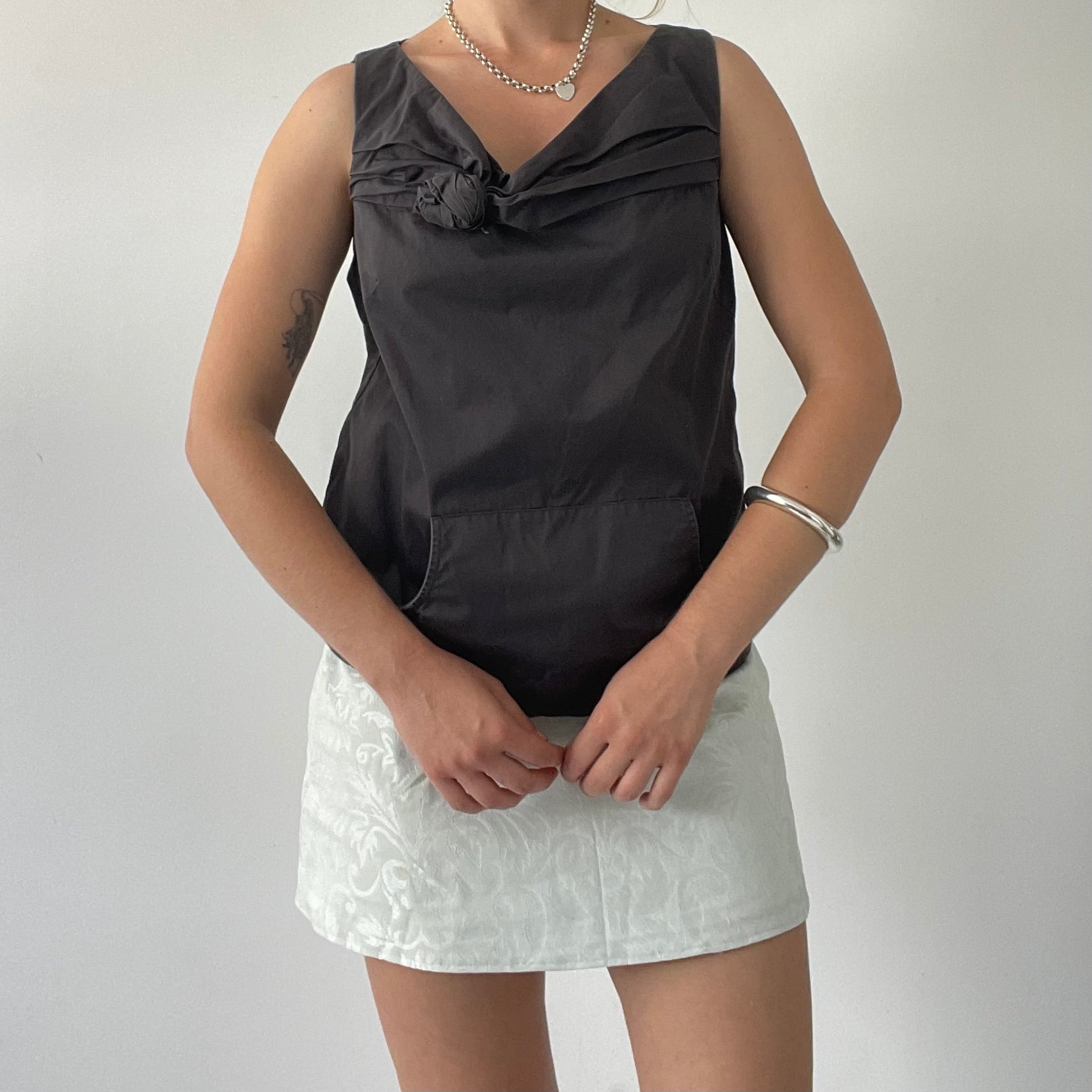 Kookai Bubble Hem Top | 8-10