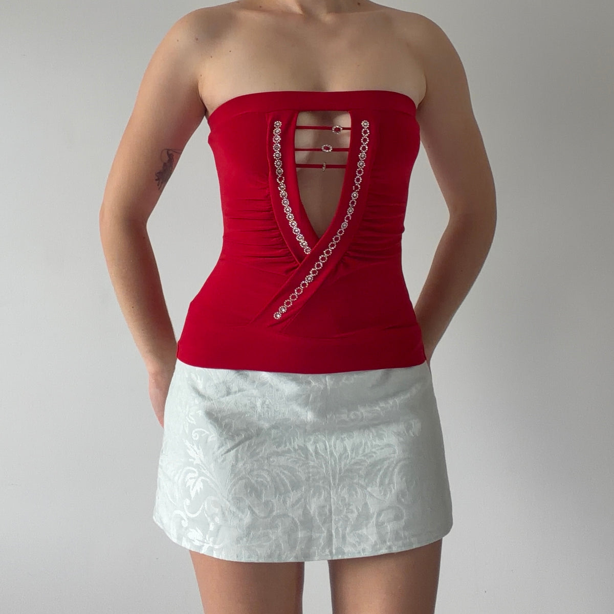 Vizio Strapless Top | S