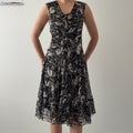 Jones New York Silk Midi Dress | M