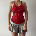 00s Sequin Crochet Top | 8-10