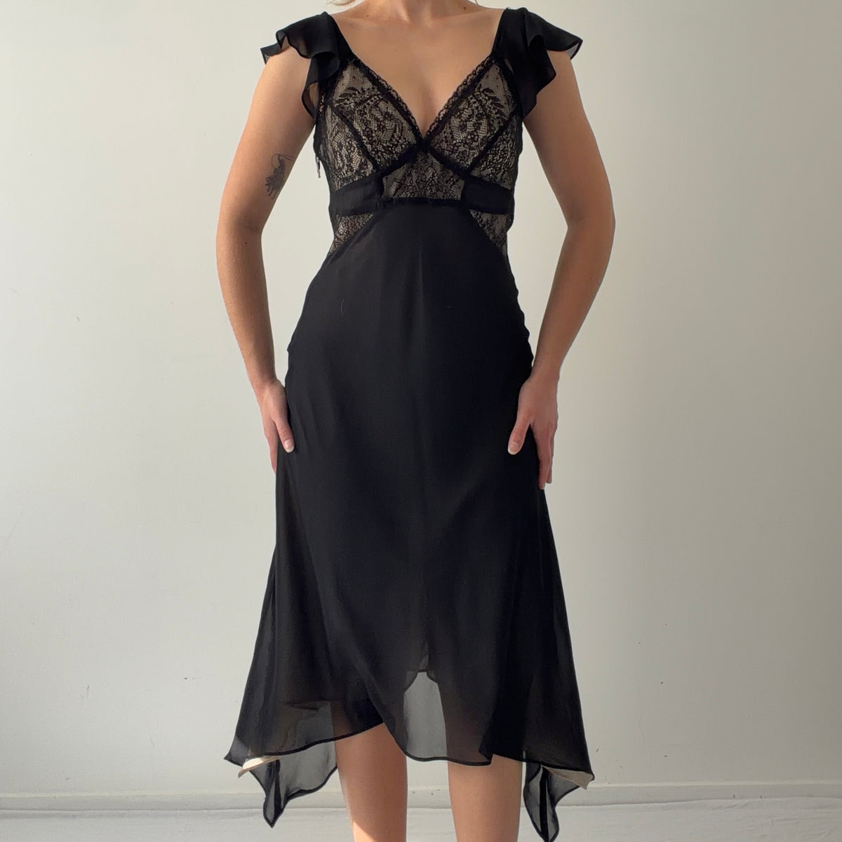Bandolino Lace Midi Dress | S