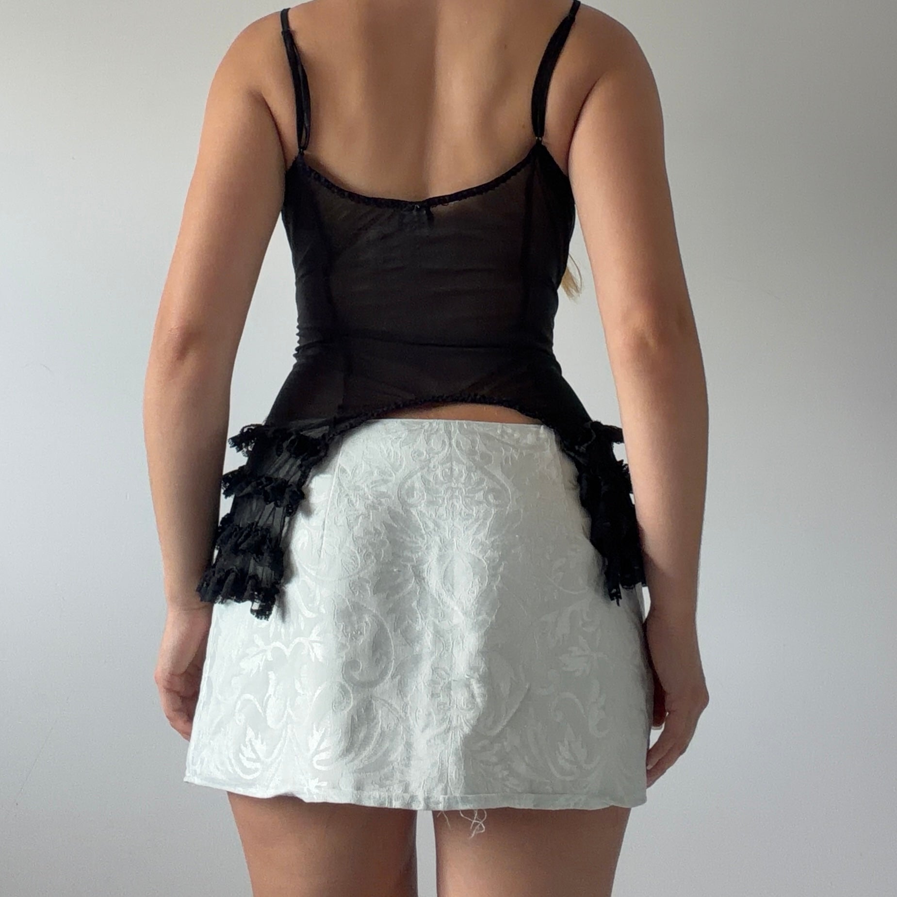 Frederick's of Hollywood Ruffle Top | L-XL