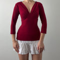 3/4 Sleeve Top | L