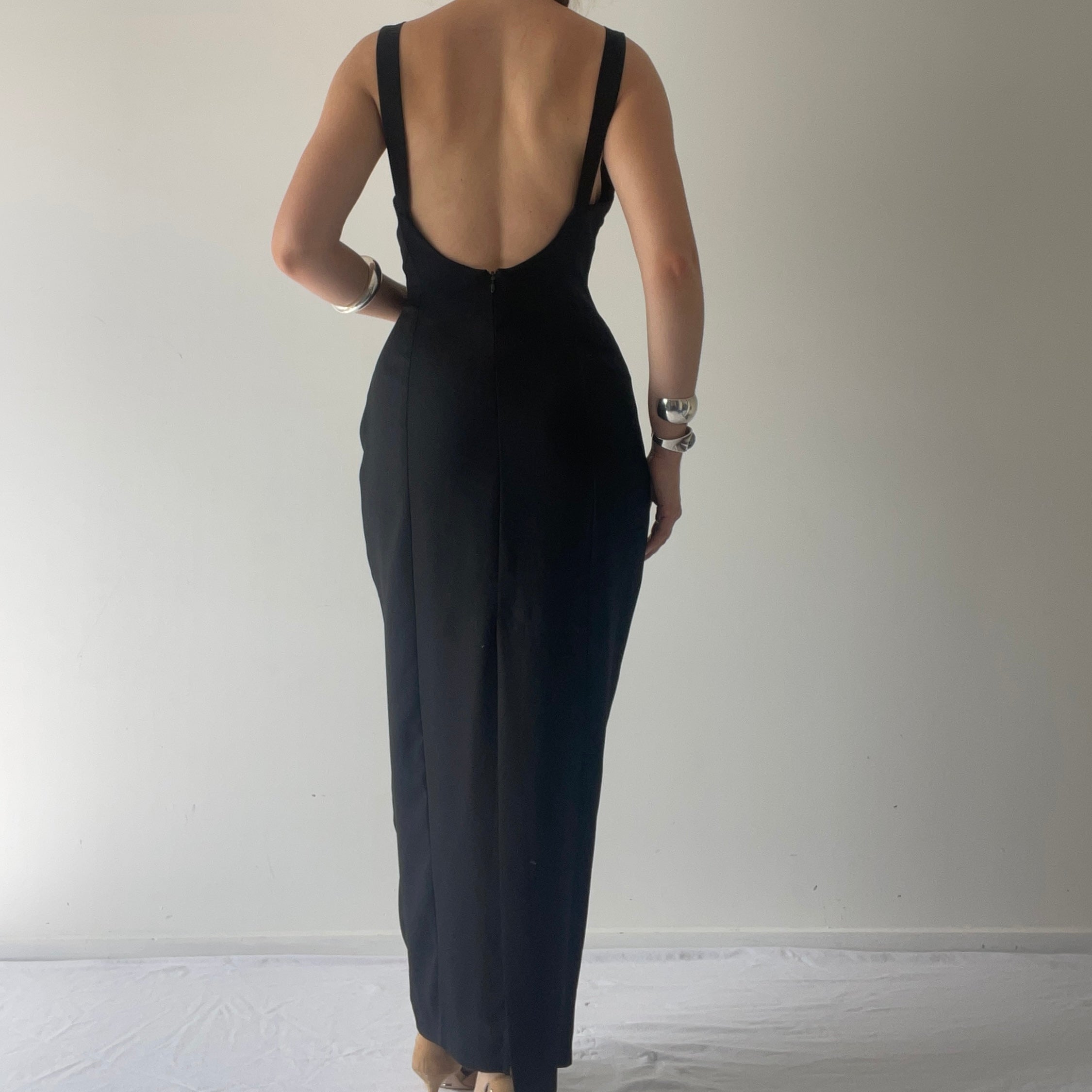 90s Max Maxi Dress | Made in NZ | 8-10