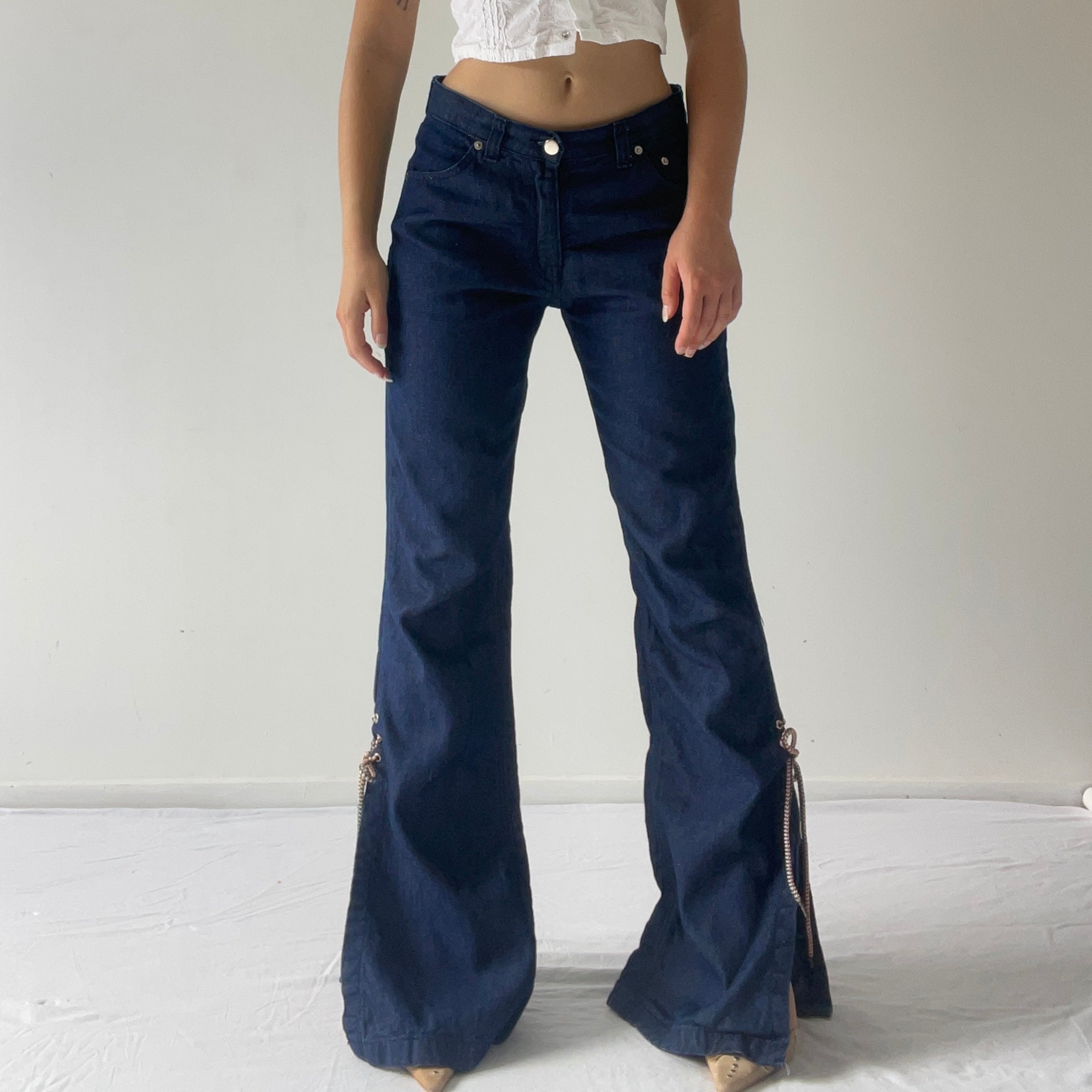Lee Flare Denim Jeans | Made in Fiji | M