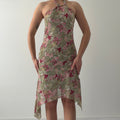 Hot Kiss Halter Midi Dress | S-M