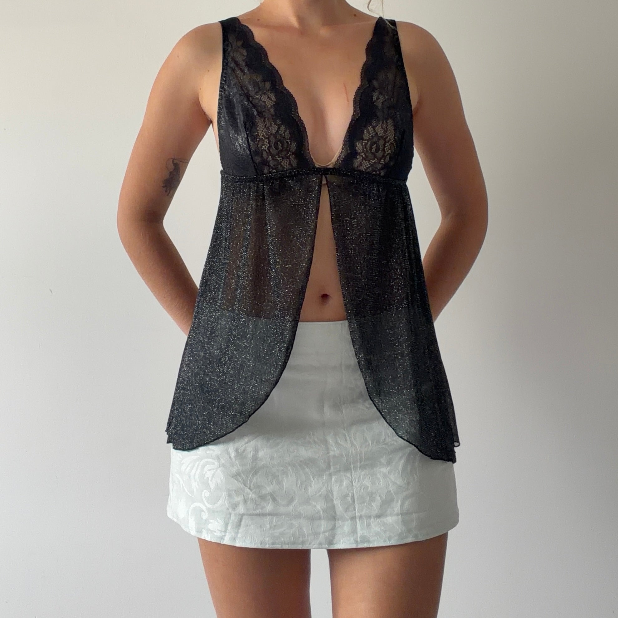 La Senza Glitter Babydoll Cami | 8-10