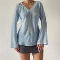 Sequin Long Sleeve Top | 8-10
