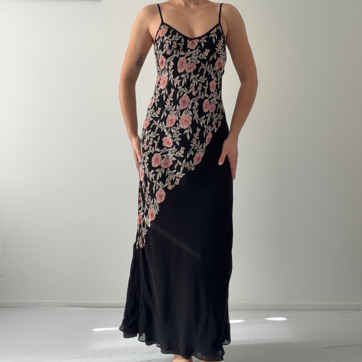 DB USA Floral Maxi Dress | M