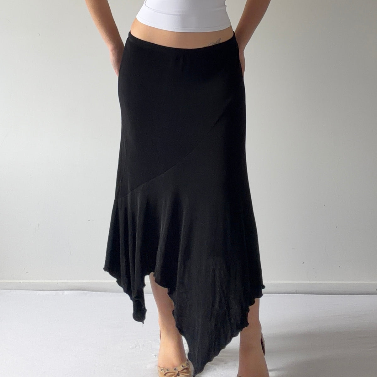 Chico's Asymmetric Skirt | S