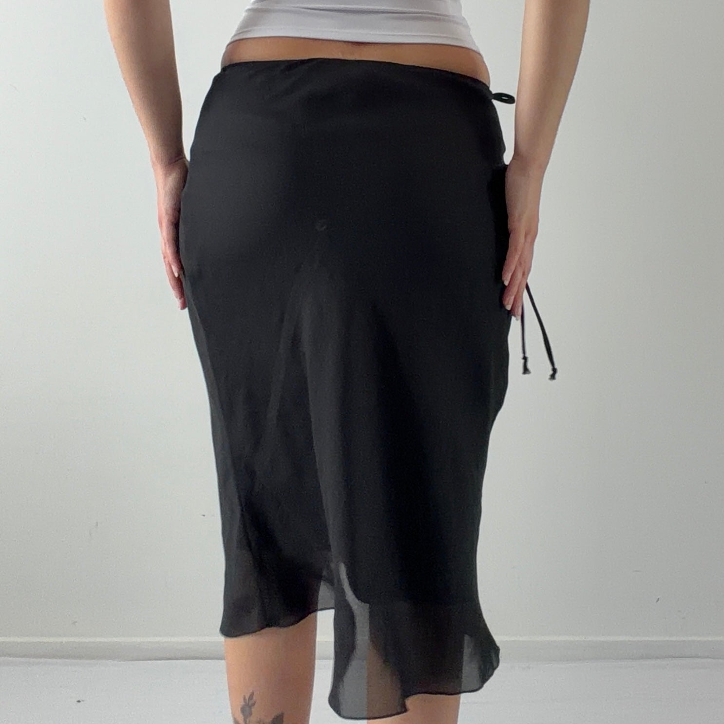 Iz Byer Midi Skirt | Made in USA | 6-8