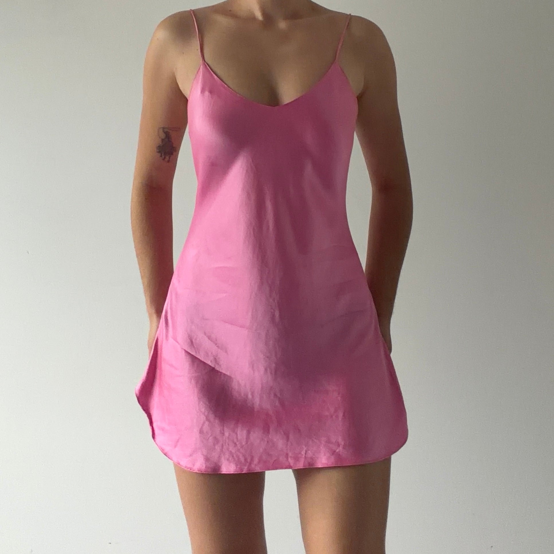 Victoria's Secret Silk Slip Dress | M