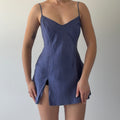 Victoria's Secret Mini Silk Slip Dress | S